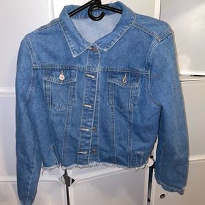 SHIEN large jean jacket